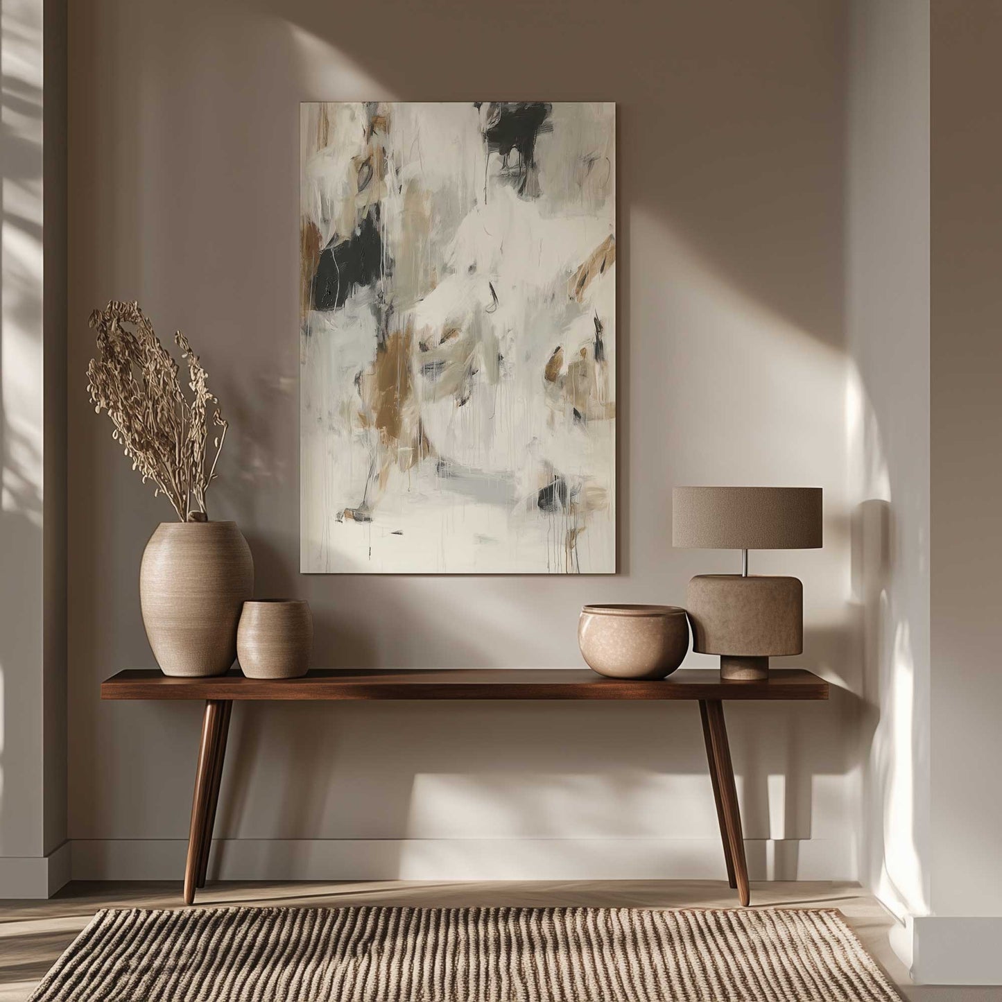 Picture of art in a room