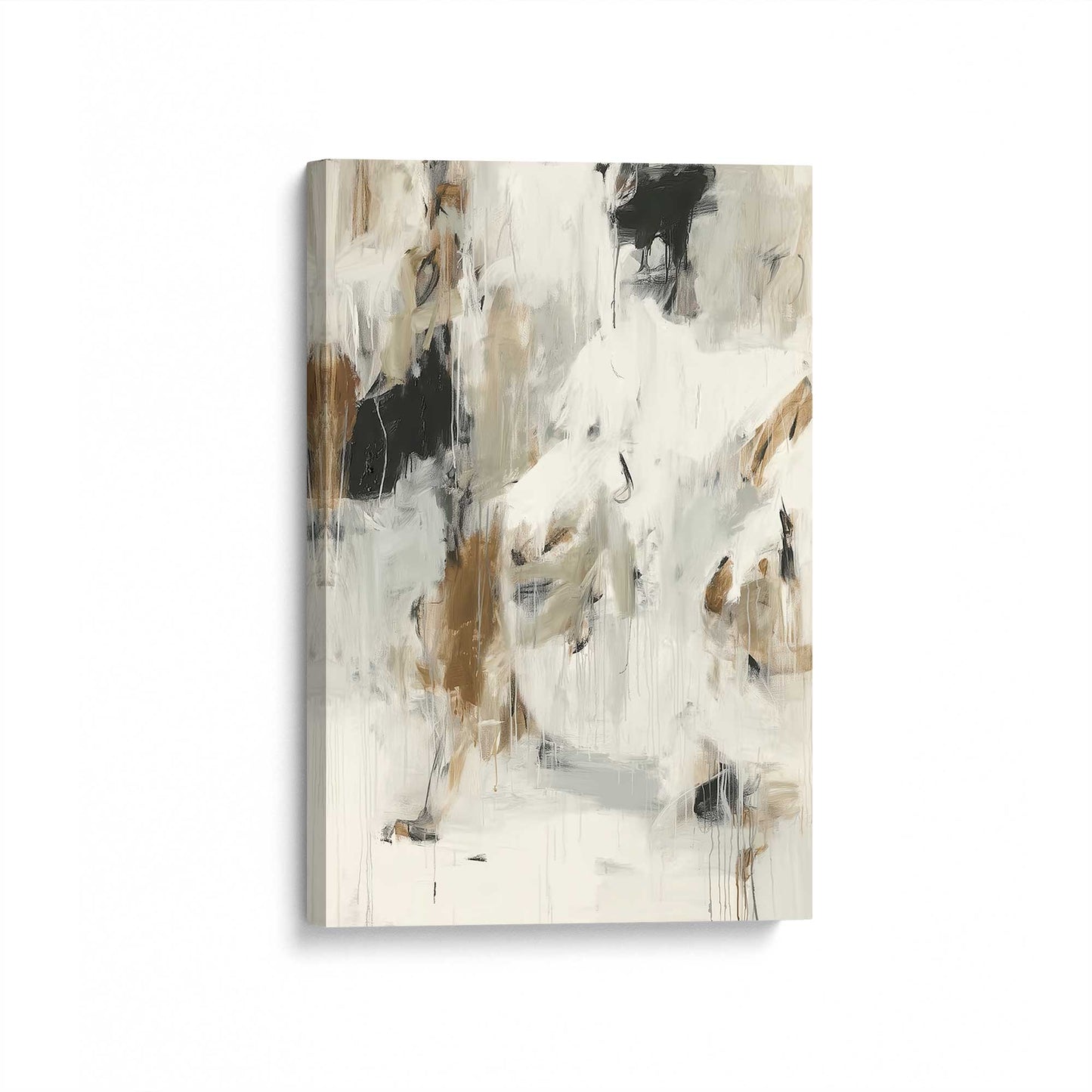 [Color:Stretched Canvas], Picture of art at an angle