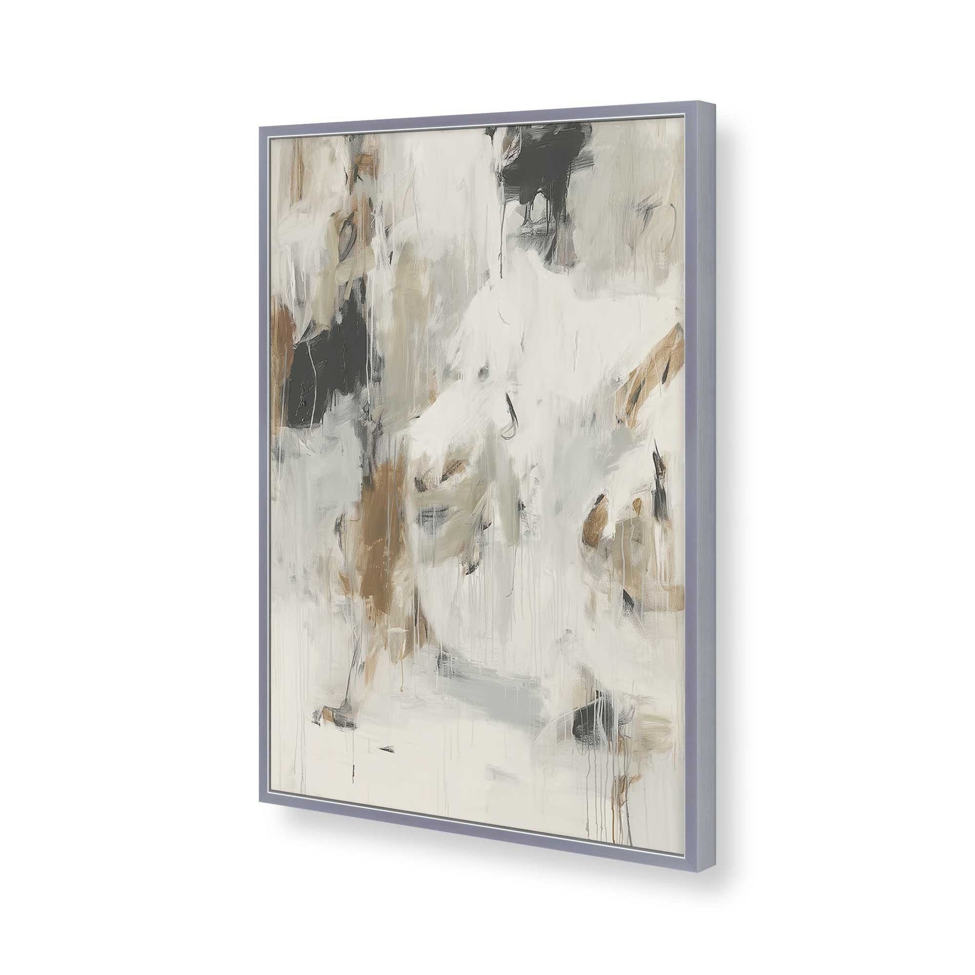 [Color:Polished Chrome], Picture of art in a Polished Chrome frame of the corner