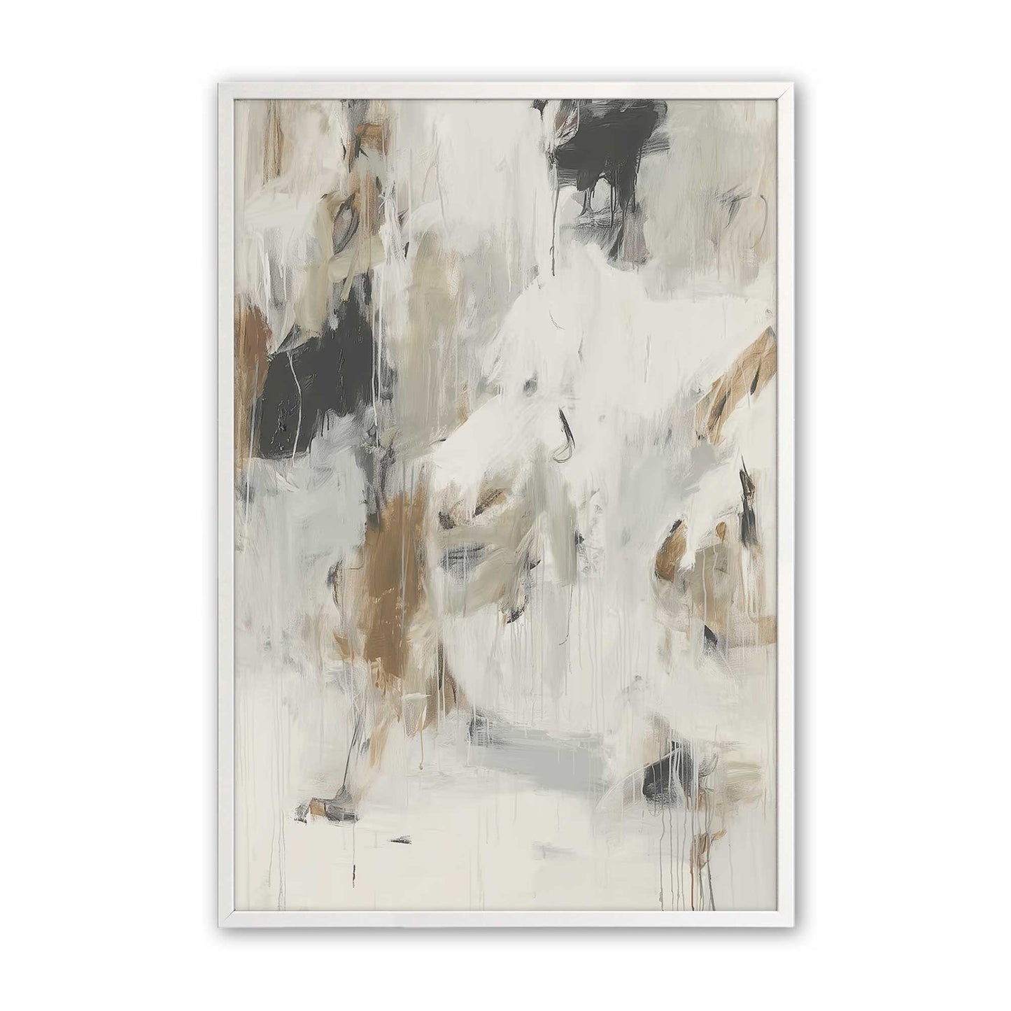 [Color:Opaque White], Picture of art in a Opaque White frame