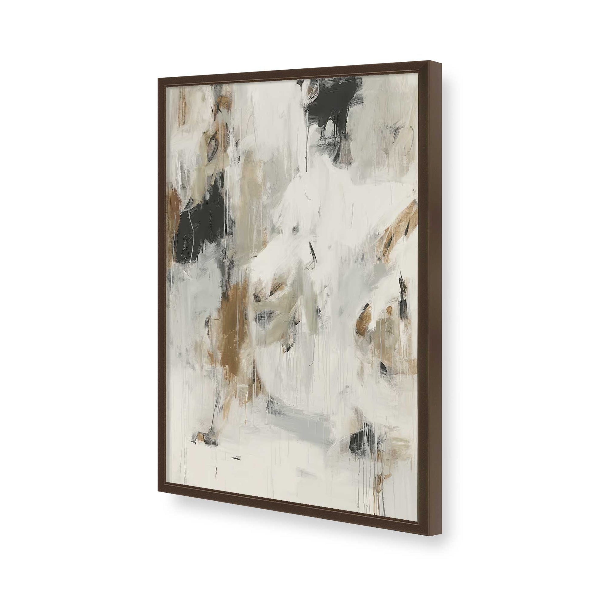 [Color:Belvinder Brown], Picture of art in a Belvinder Brown frame of the corner