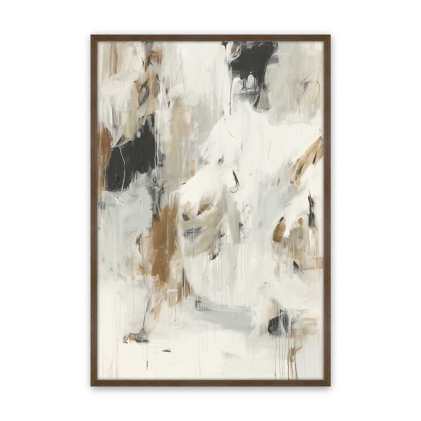 [Color:Walnut], Picture of art in a Walnut frame