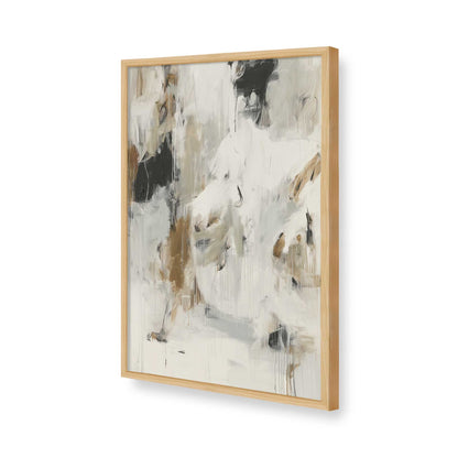[Color:American Maple], Picture of art in a American Maple frame of the corner