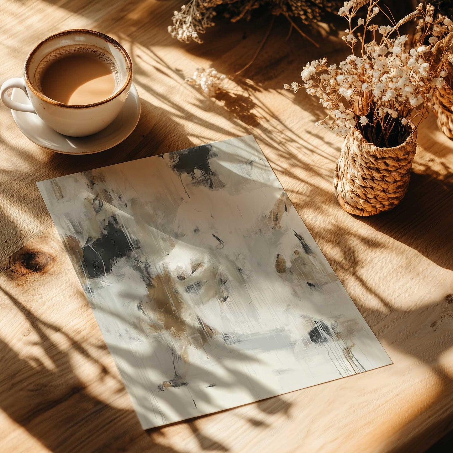 [Color:Rolled Print], Picture of close up of art