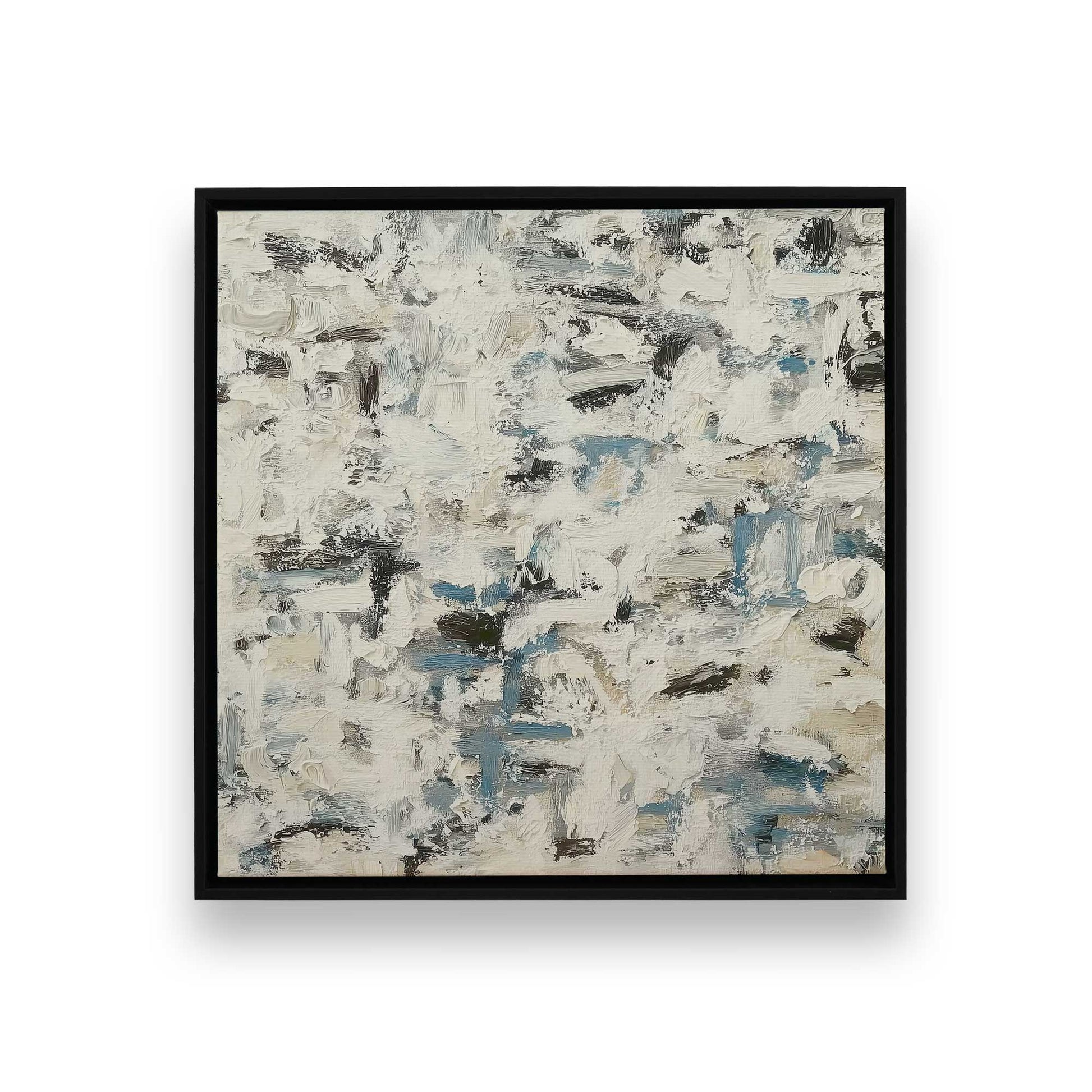 [Color:Satin Black], Picture of art in a Satin Black frame