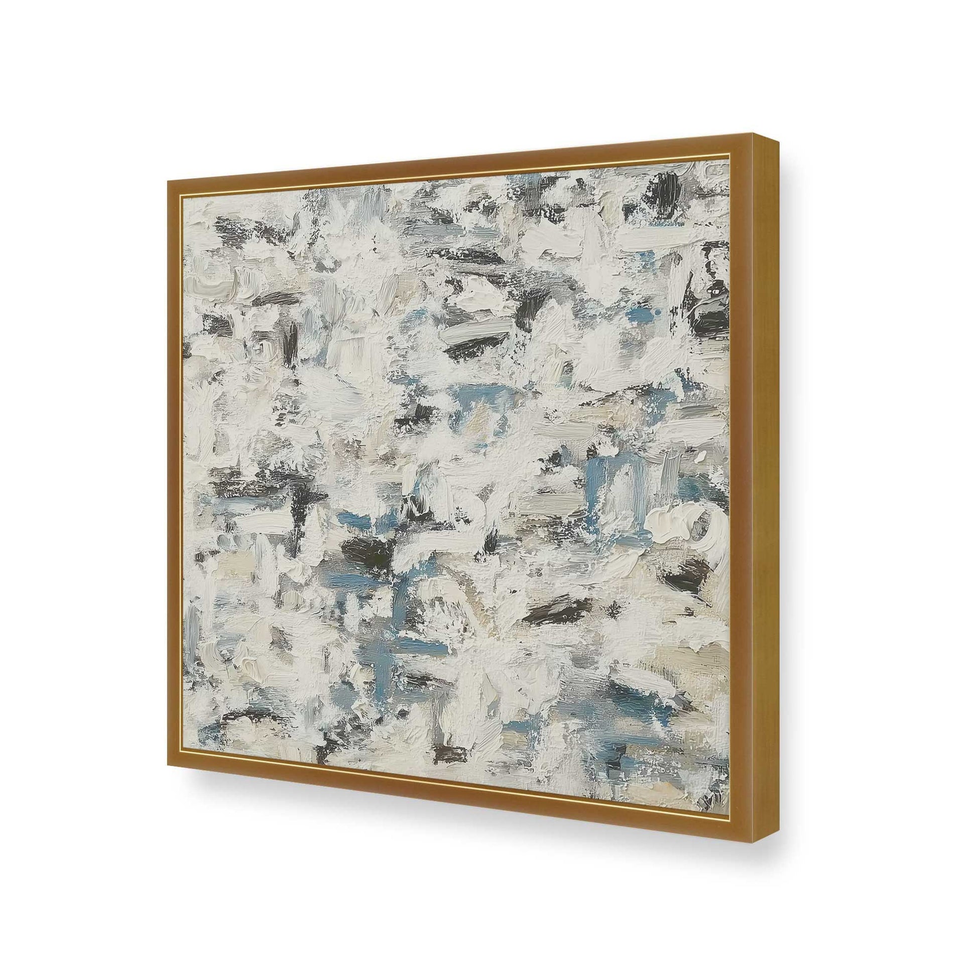 [Color:Polished Gold], Picture of art in a Polished Gold frame of the corner