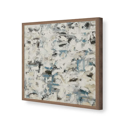 [Color:Walnut], Picture of art in a Walnut frame of the corner