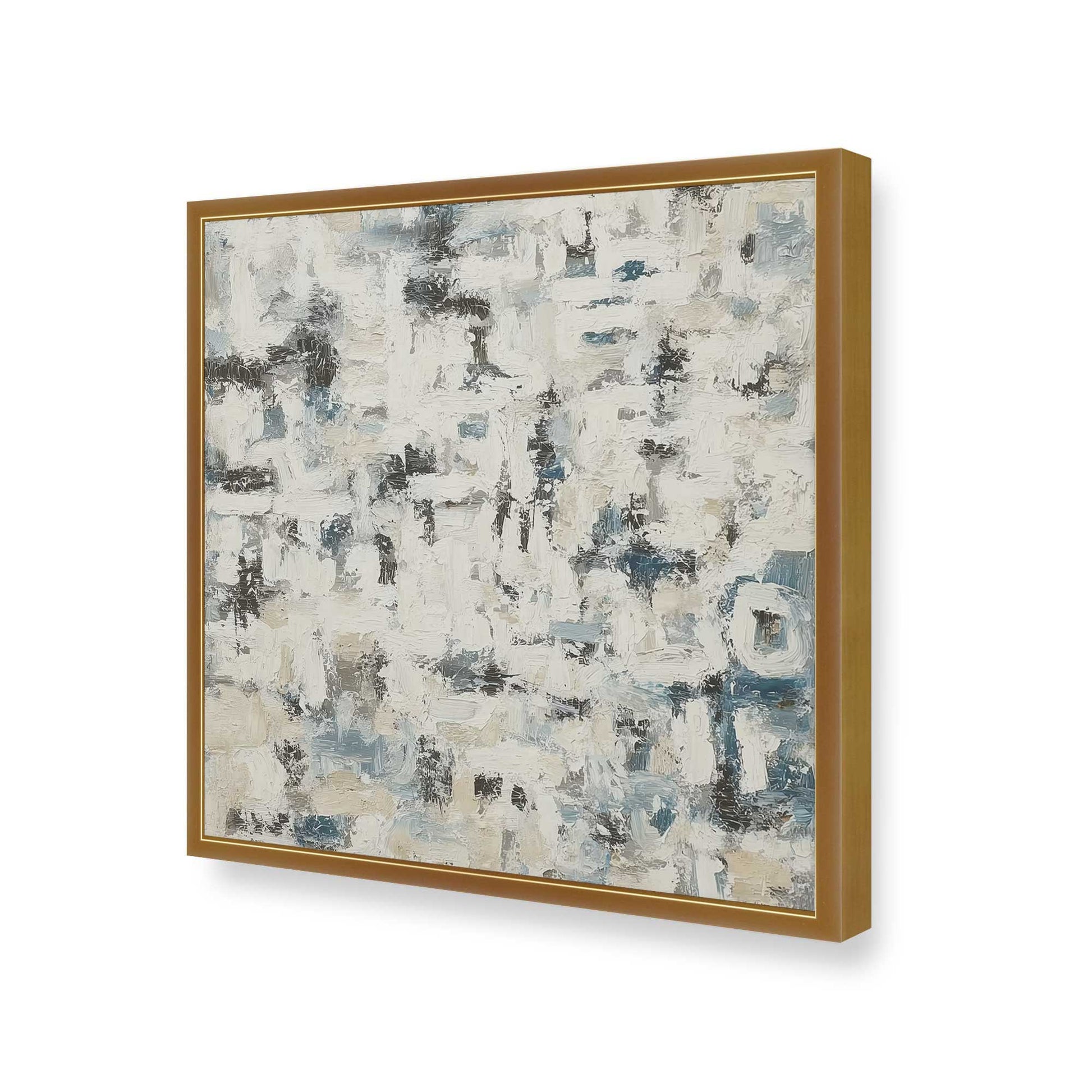 [Color:Polished Gold], Picture of art in a Polished Gold frame of the corner