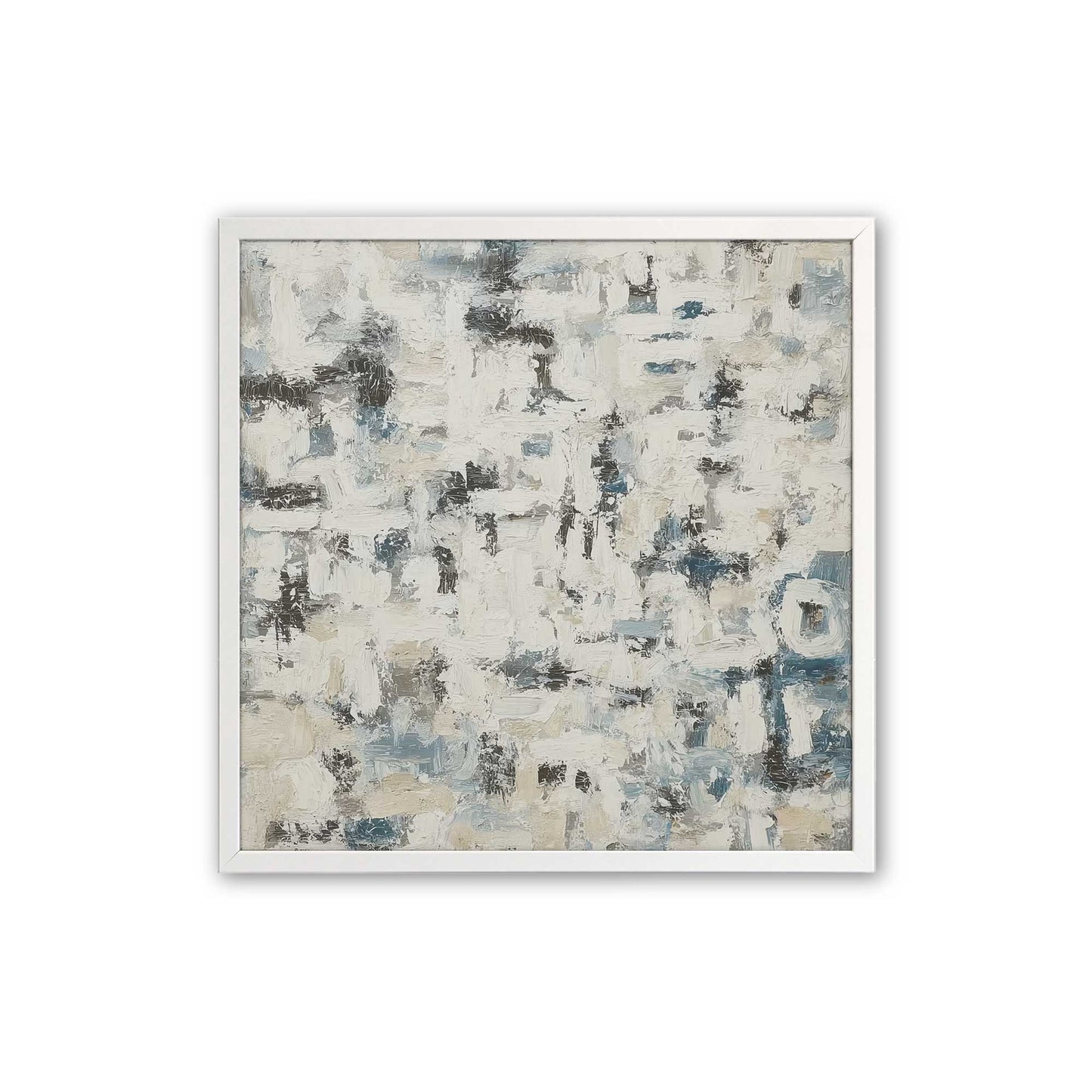 [Color:Opaque White], Picture of art in a Opaque White frame