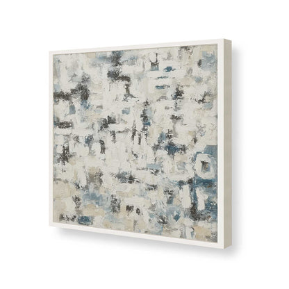 [Color:Opaque White], Picture of art in a Opaque White frame of the corner
