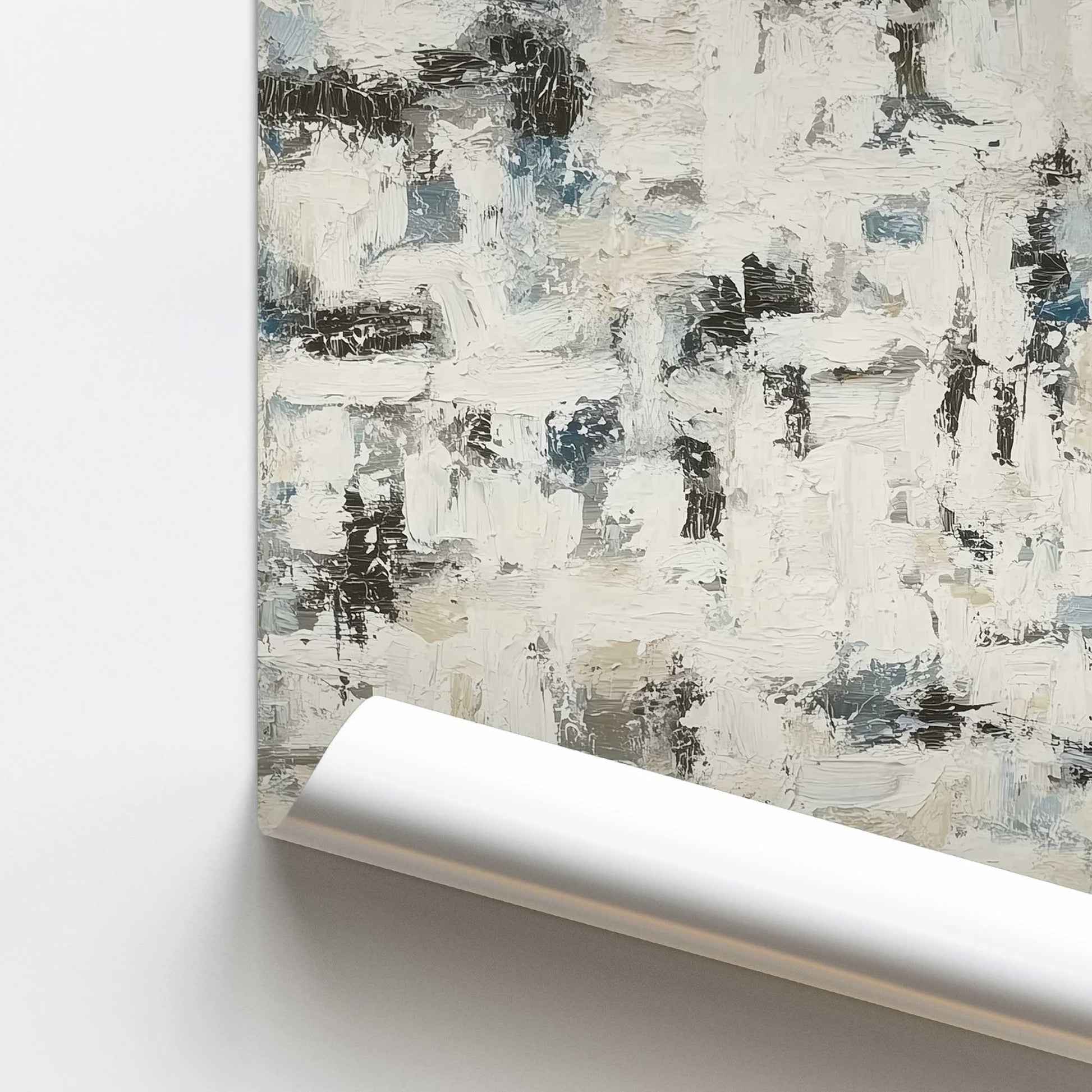 [Color:Rolled Print], Picture of close up of art