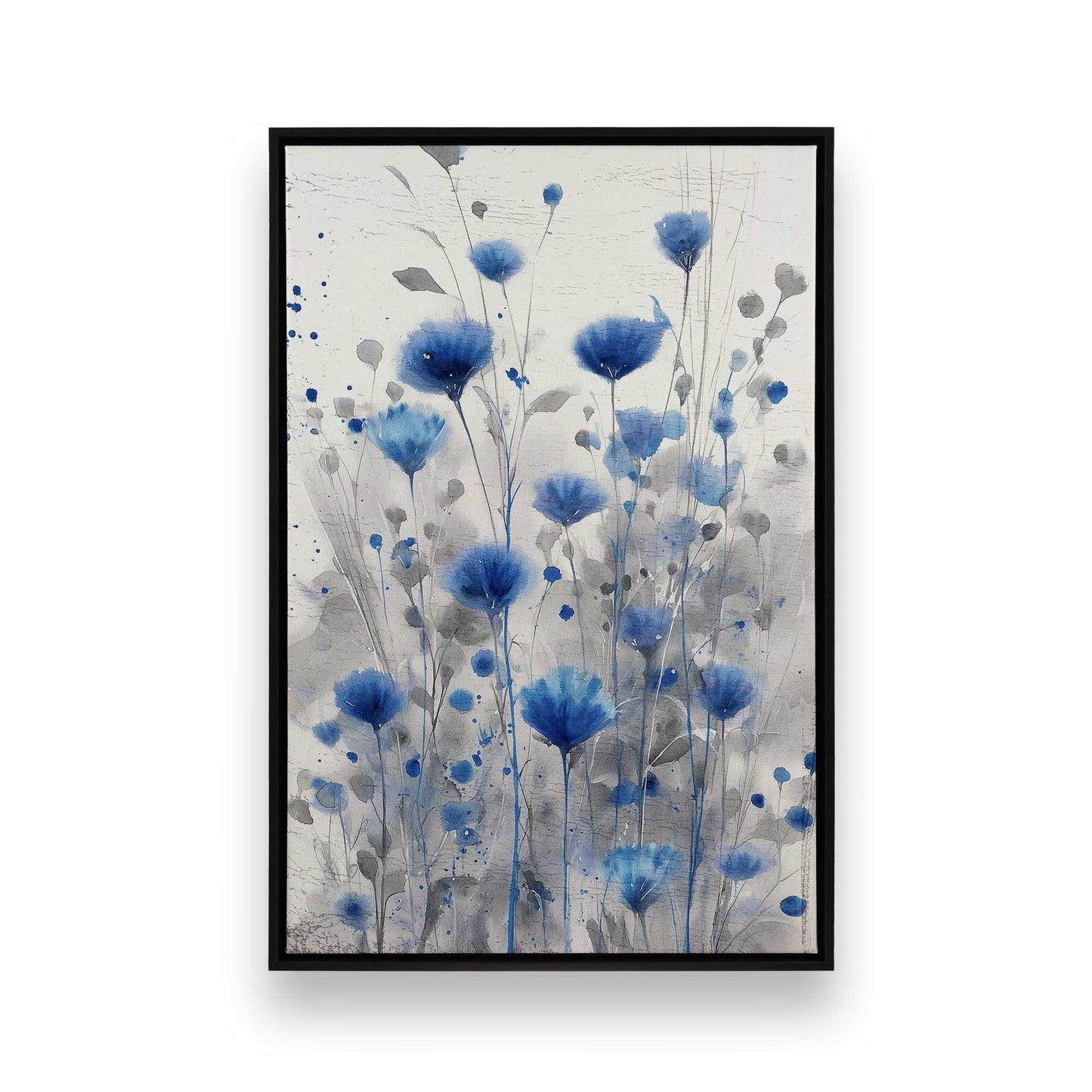 [Color:Satin Black], Picture of art in a Satin Black frame