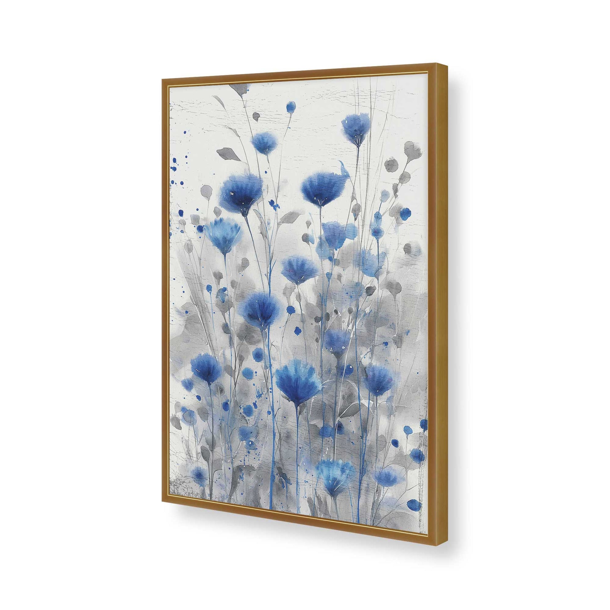 [Color:Polished Gold], Picture of art in a Polished Gold frame of the corner