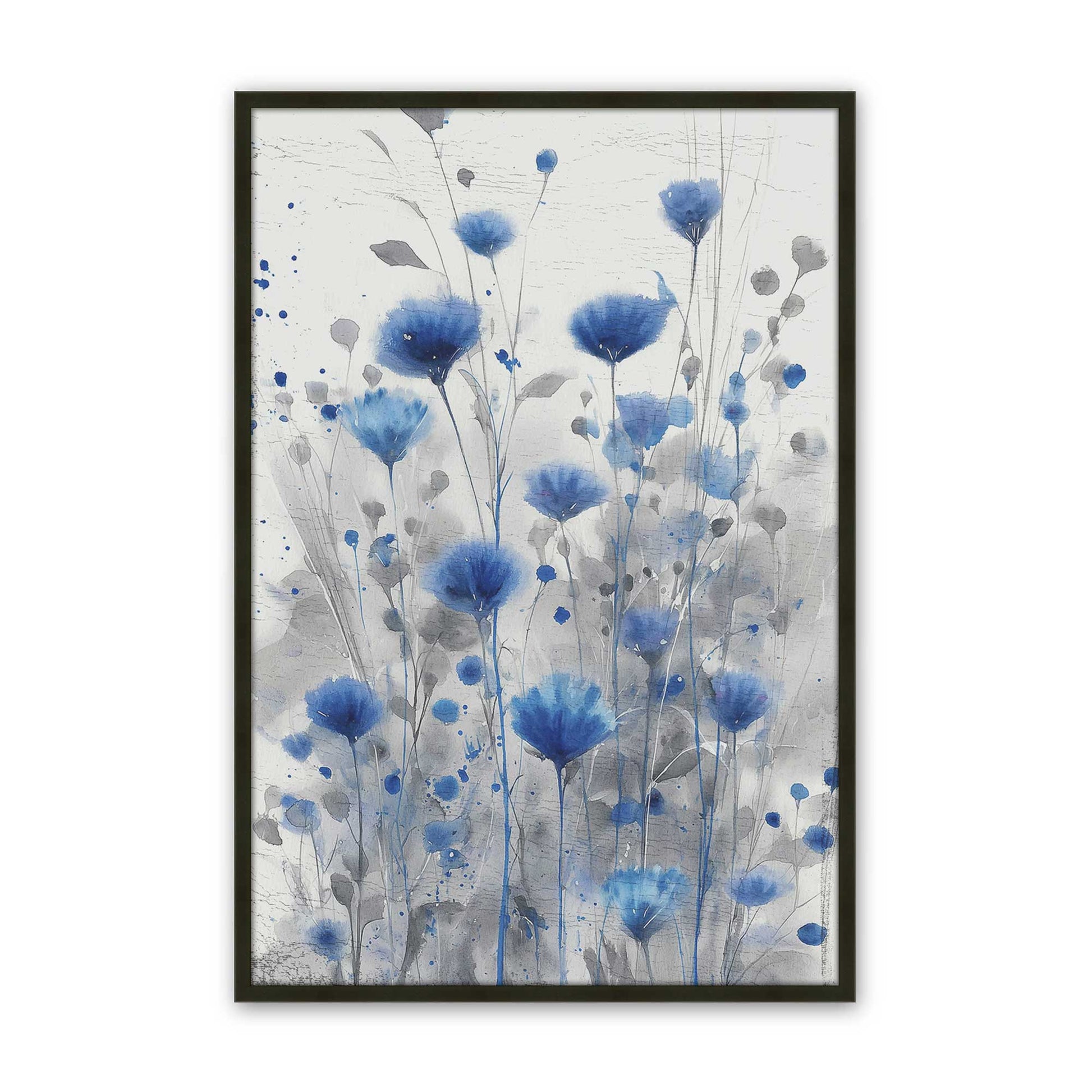 [Color:Satin Black], Picture of art in a Satin Black frame
