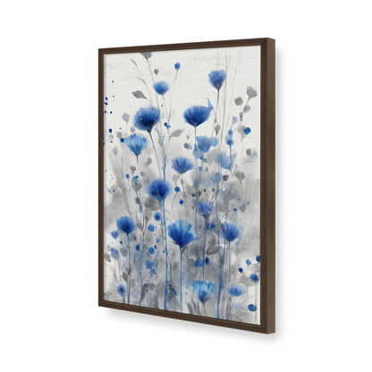 [Color:Brown], Picture of art in a Brown frame of the corner