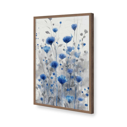 [Color:Walnut], Picture of art in a Walnut frame of the corner