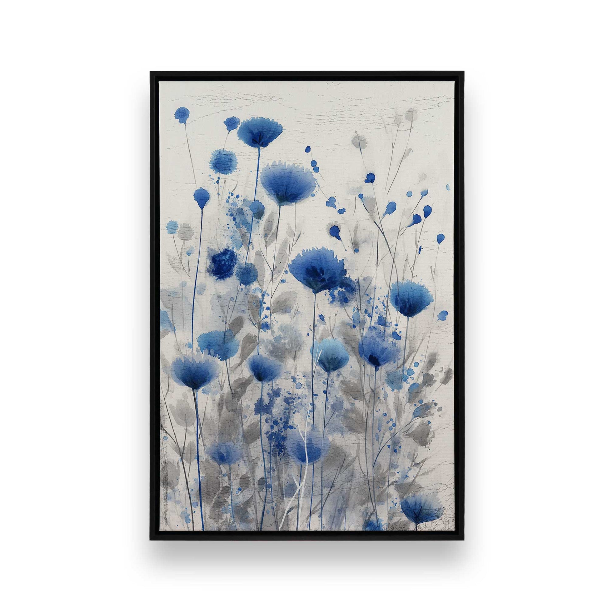 [Color:Satin Black], Picture of art in a Satin Black frame