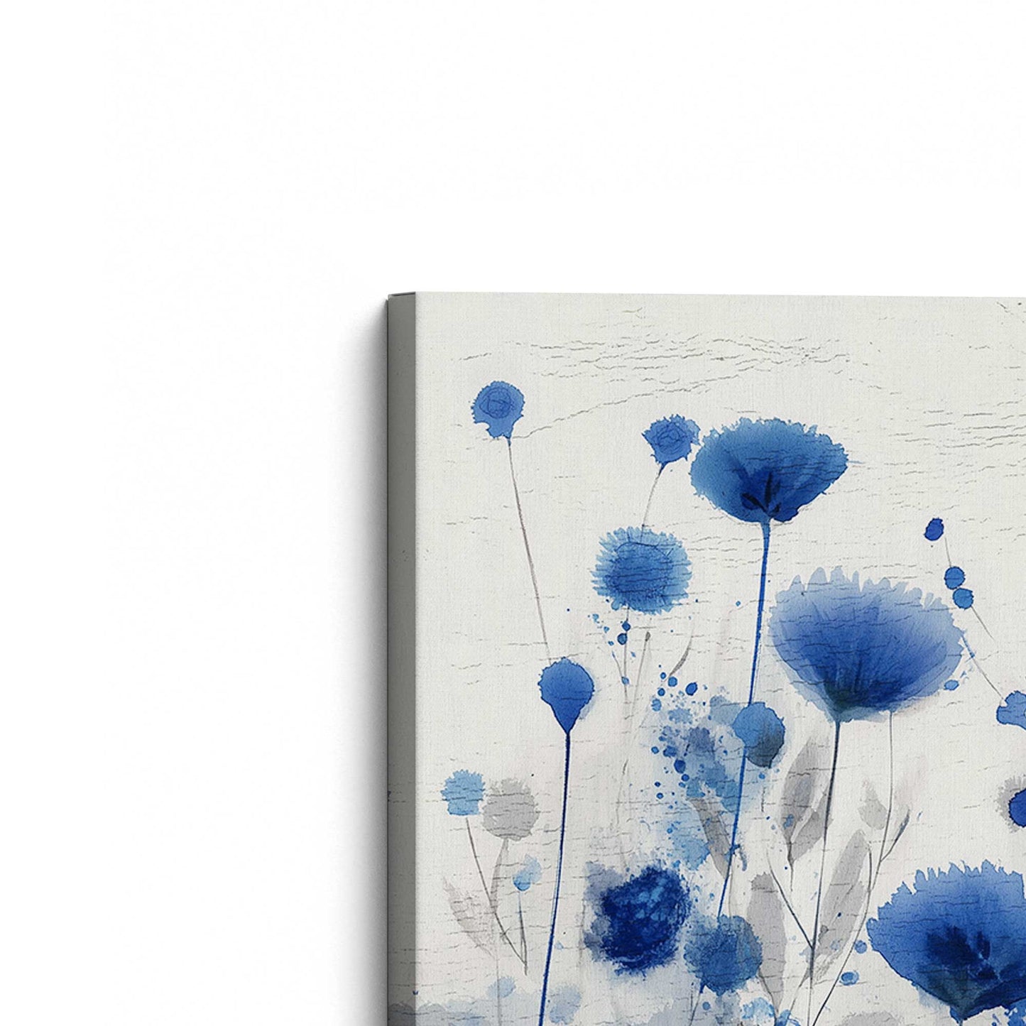 [Color:Stretched Canvas], Picture of the corner of the art