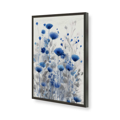 [Color:Satin Black], Picture of art in a Satin Black frame of the corner