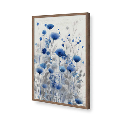 [Color:Walnut], Picture of art in a Walnut frame of the corner