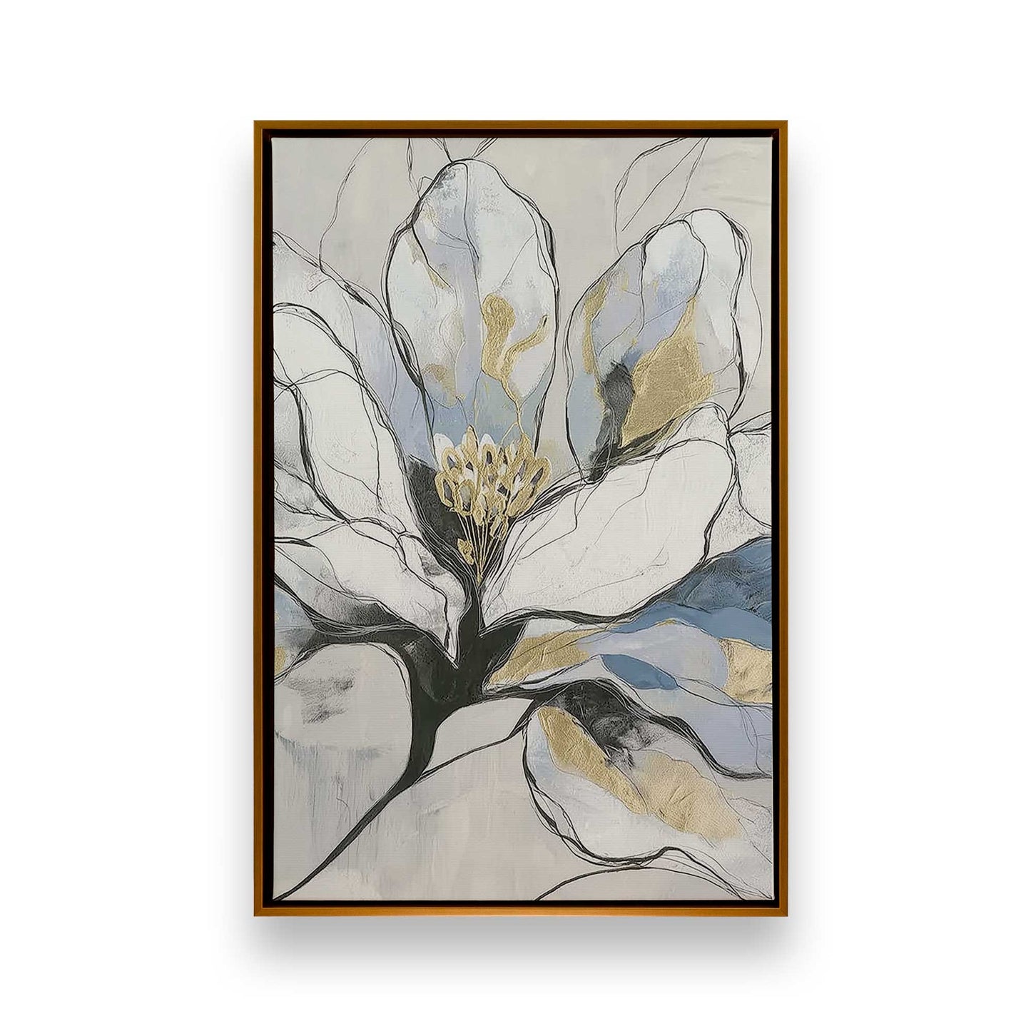 [Color:Polished Gold], Picture of art in a Polished Gold frame
