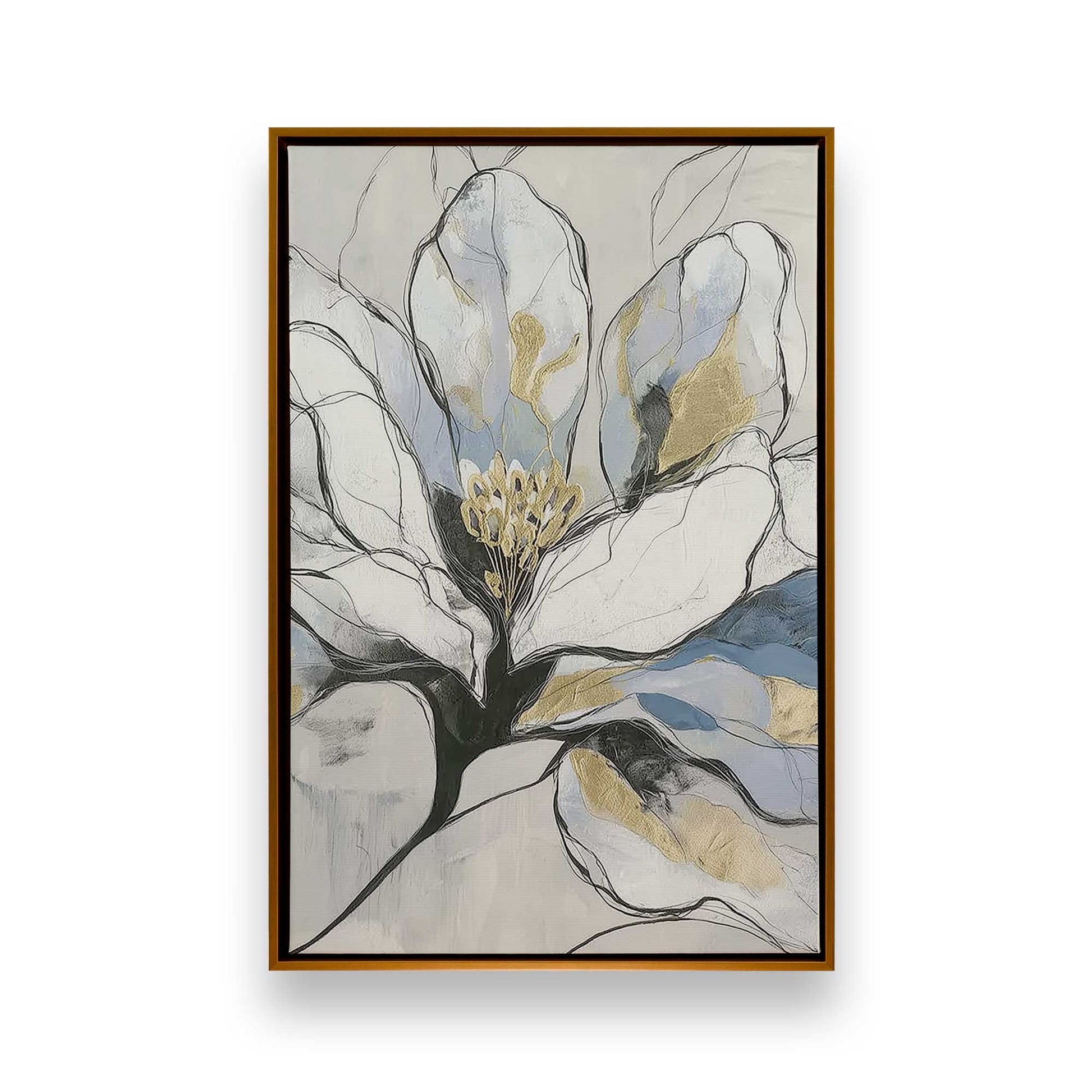 [Color:Polished Gold], Picture of art in a Polished Gold frame