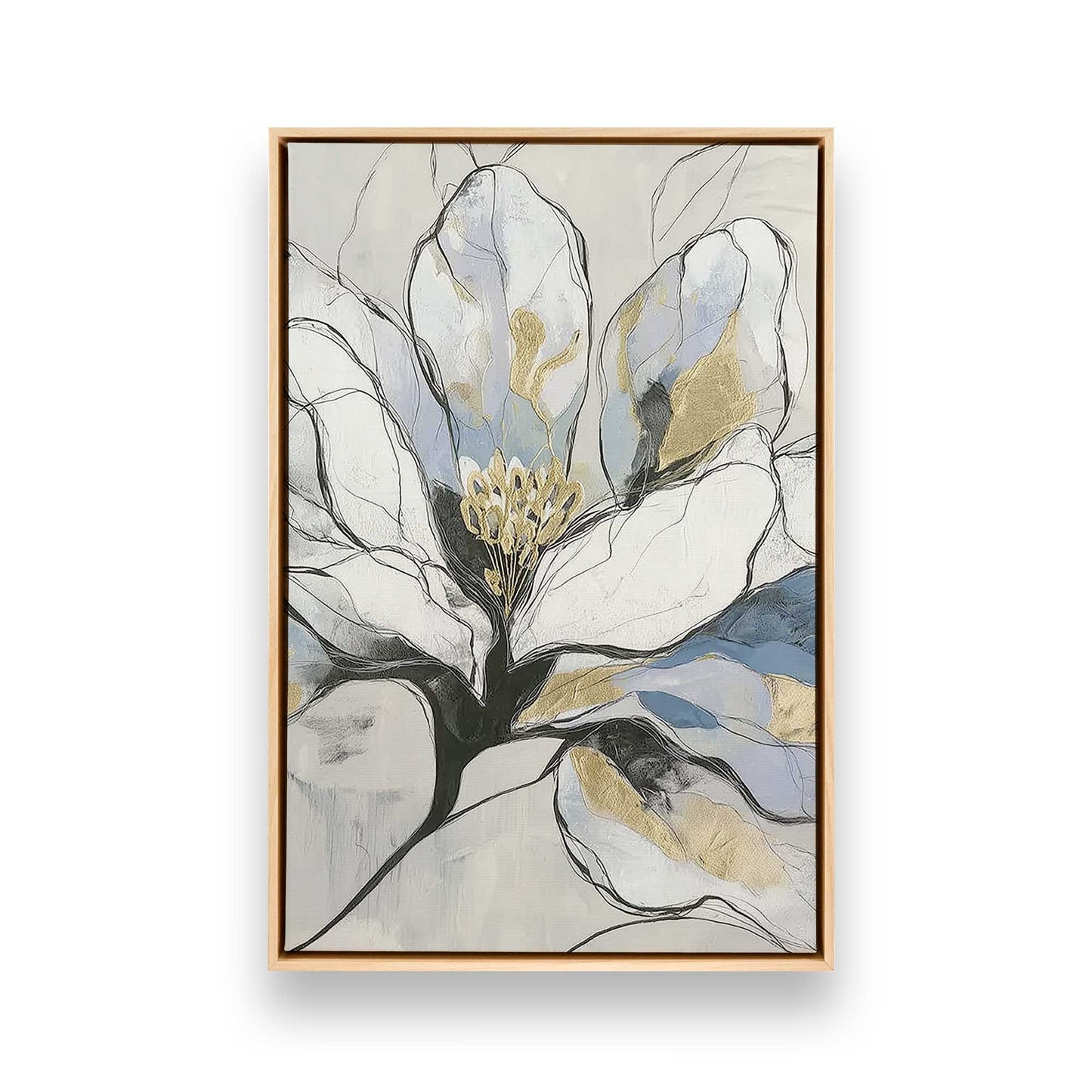 [Color:American Maple], Picture of art in a American Maple frame
