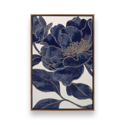 [Color:Walnut], Picture of art in a Walnut frame