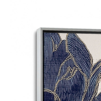 [Color:Polished Chrome], Picture of art in a Polished Chrome frame at an angle
