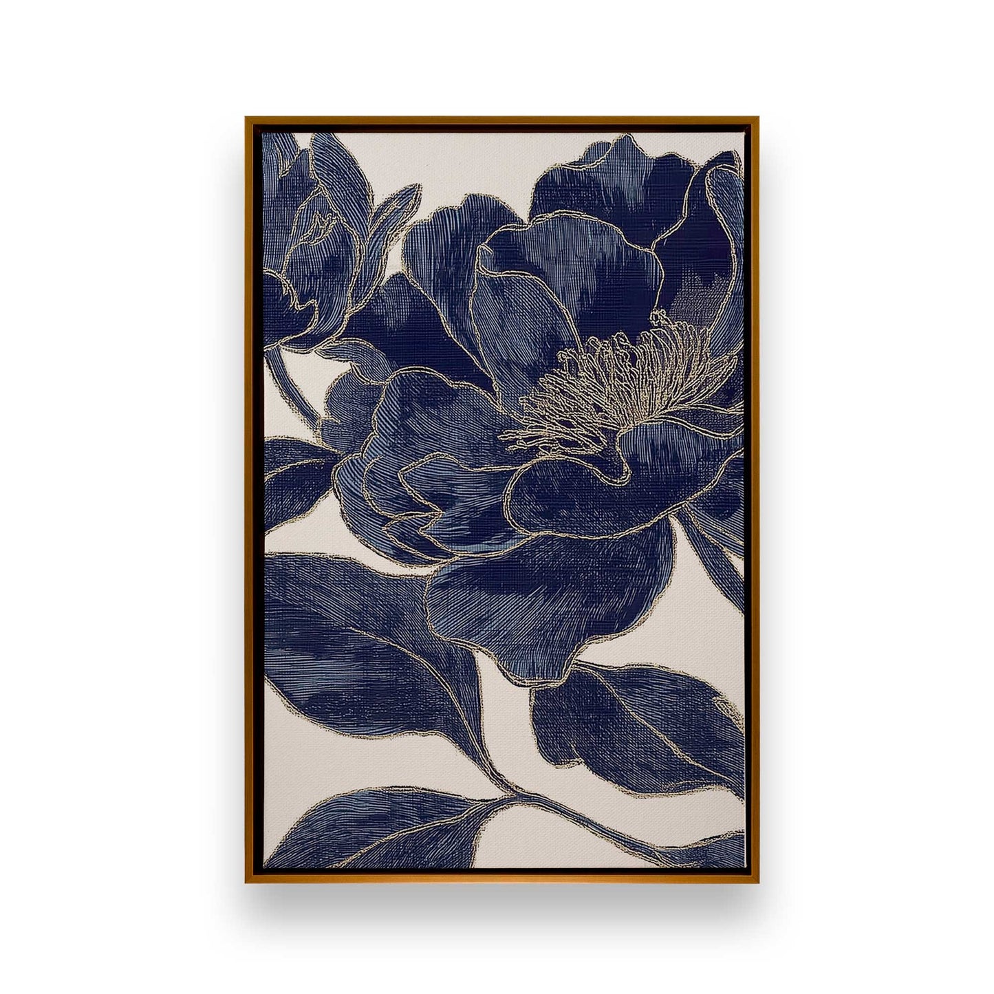 [Color:Polished Gold], Picture of art in a Polished Gold frame