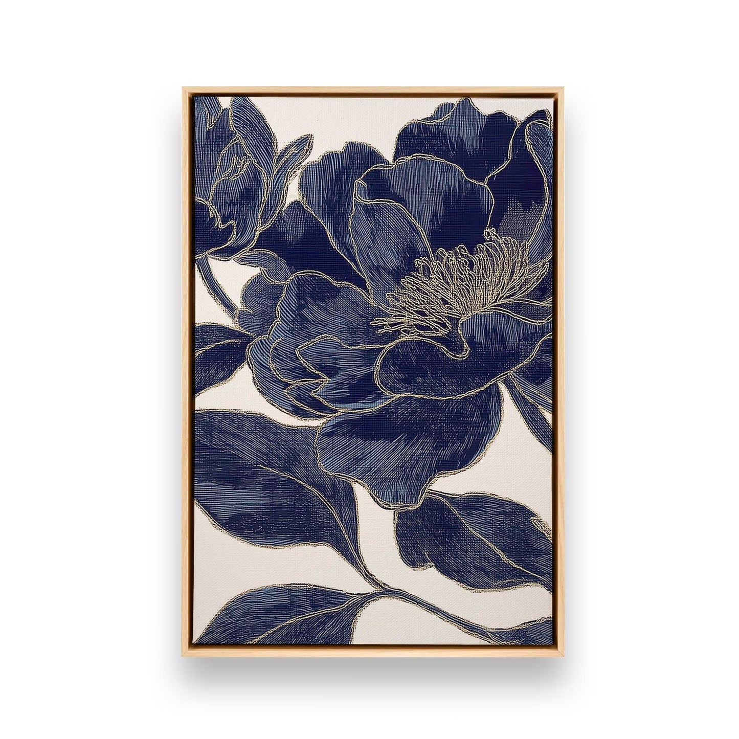 [Color:American Maple], Picture of art in a American Maple frame