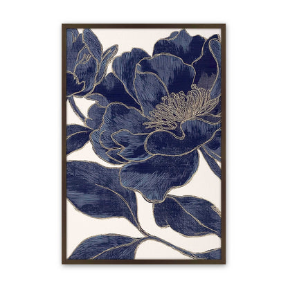 [Color:Brown], Picture of art in a Brown frame