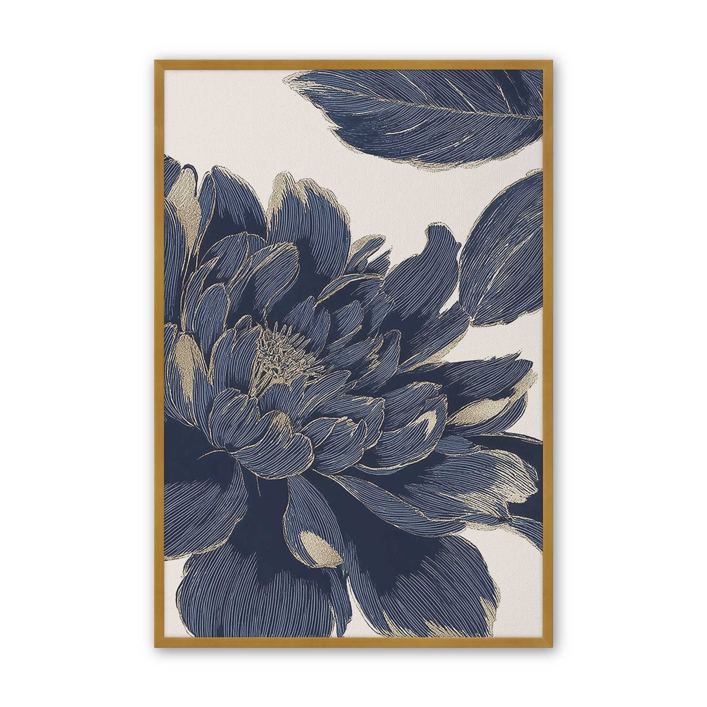 [Color:Polished Gold], Picture of art in a Polished Gold frame