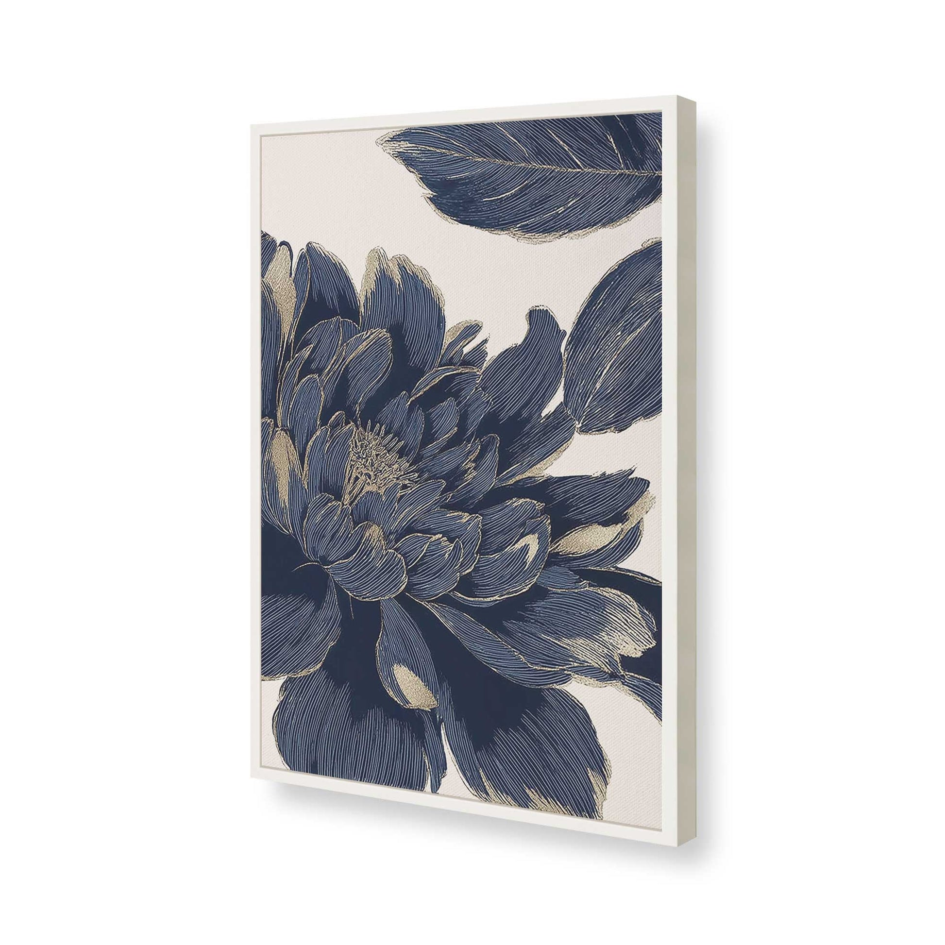 [Color:Opaque White], Picture of art in a Opaque White frame of the corner