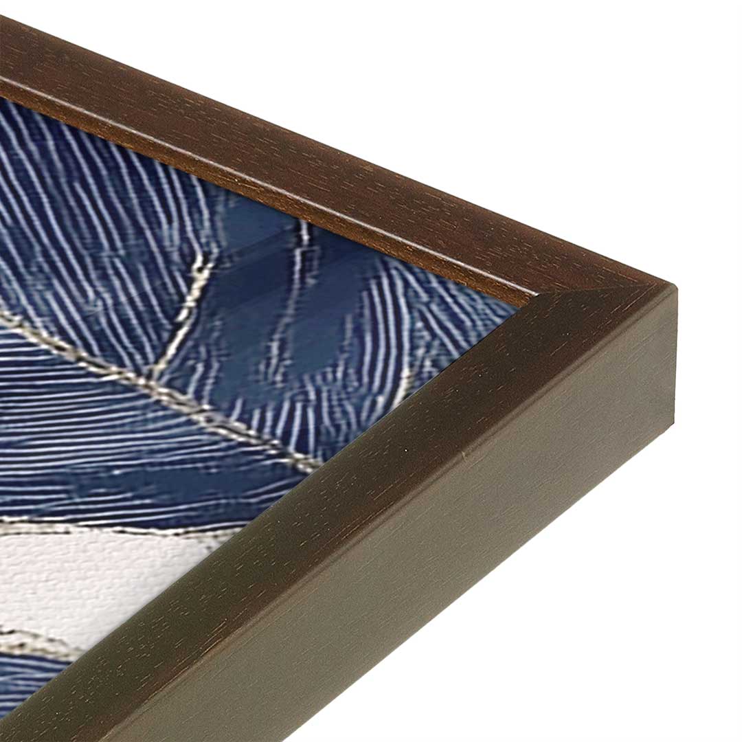 [Color:Belvinder Brown], Picture of art in a Belvinder Brown frame at an angle