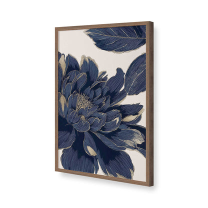 [Color:Walnut], Picture of art in a Walnut frame of the corner