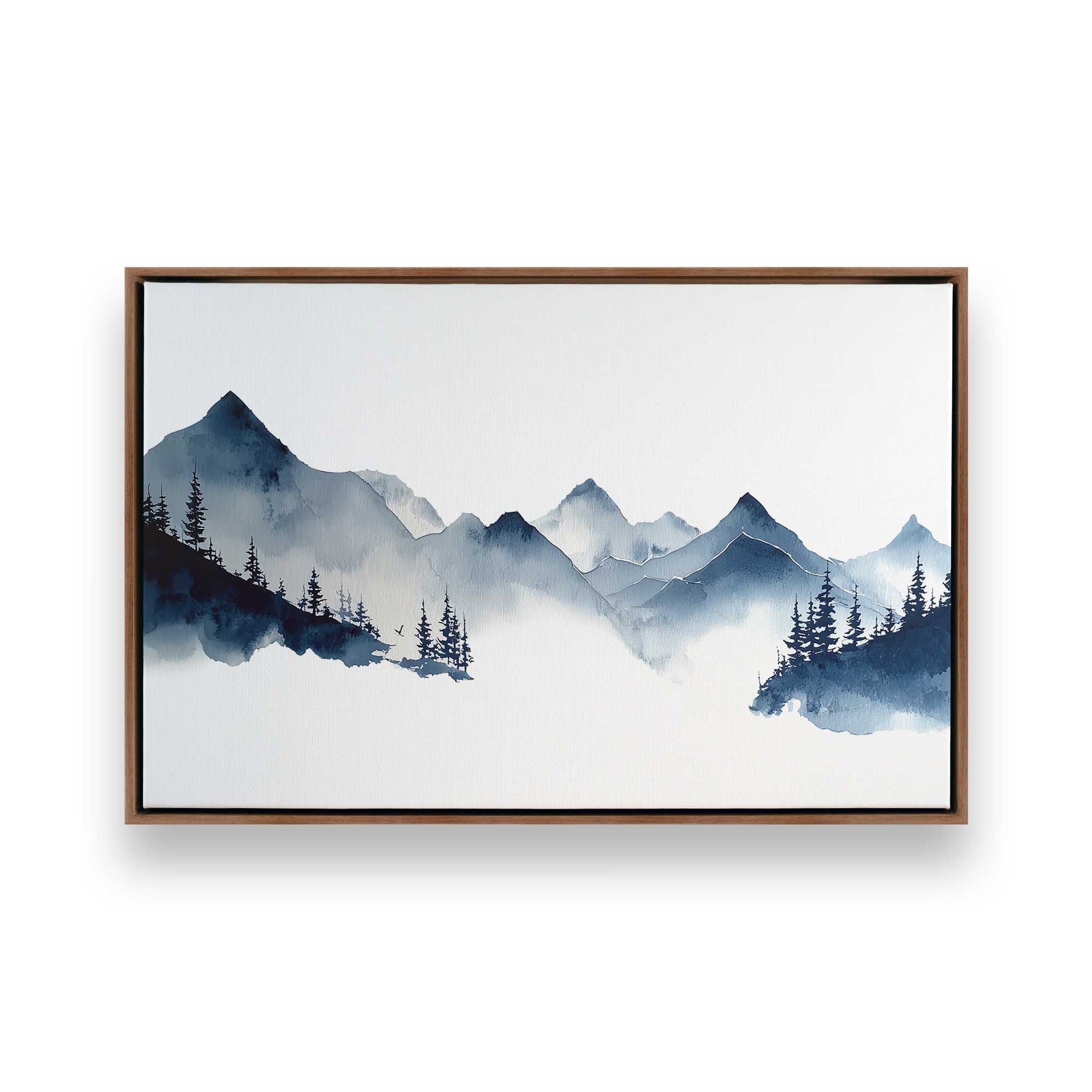 [Color:Walnut], Picture of art in a Walnut frame