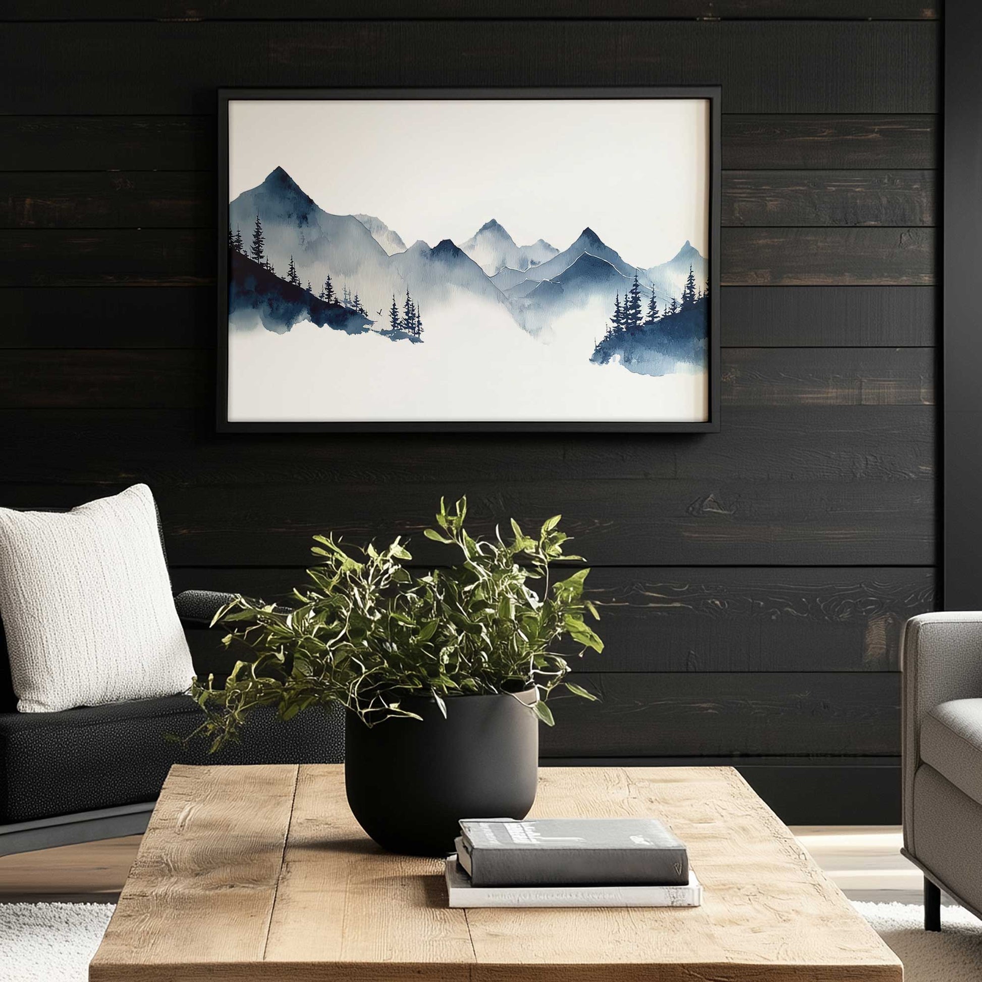 Picture of art in a room