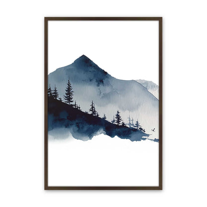 [Color:Belvinder Brown], Picture of art in a Belvinder Brown frame