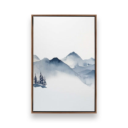 [Color:Walnut], Picture of art in a Walnut frame