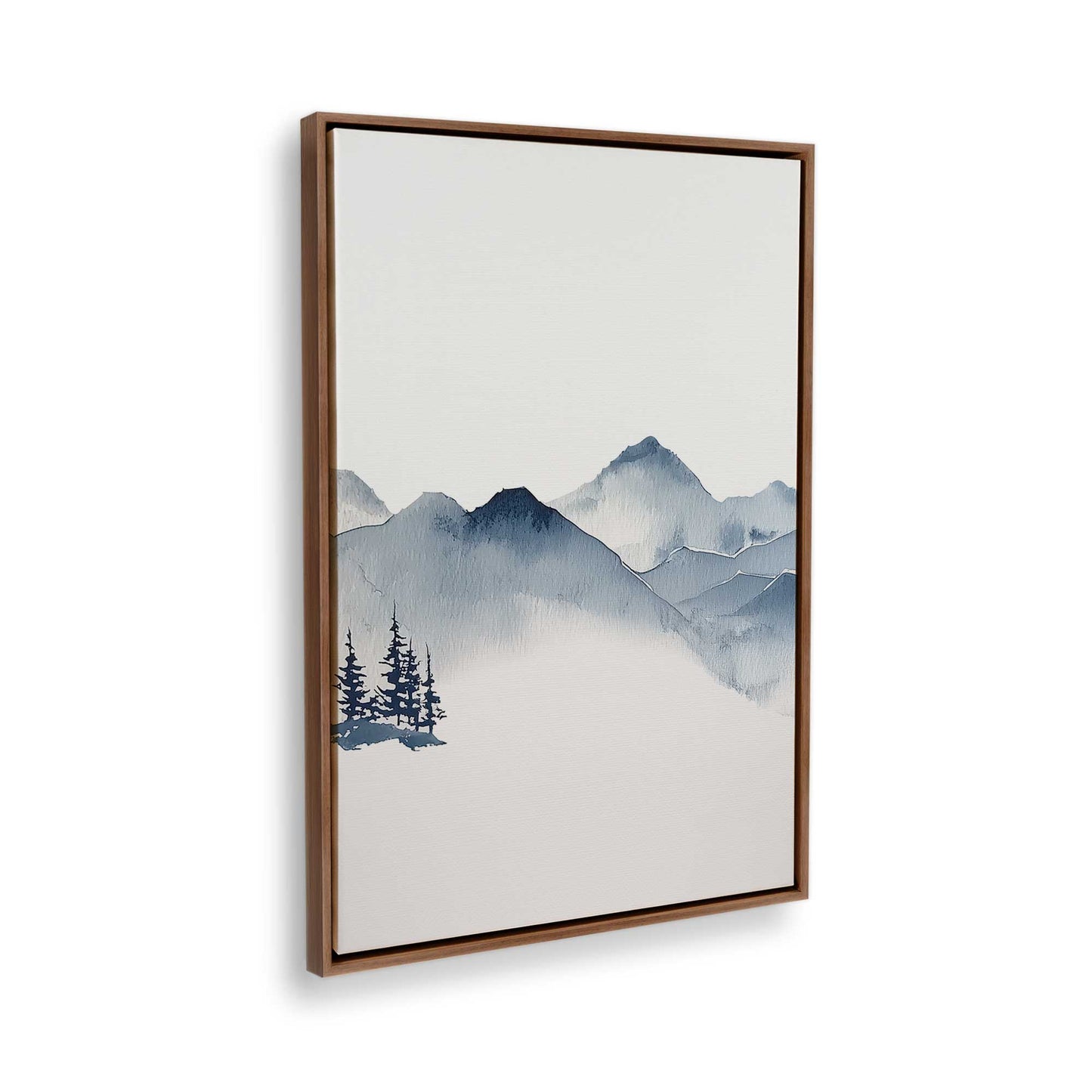 [Color:Walnut], Picture of the corner of the art