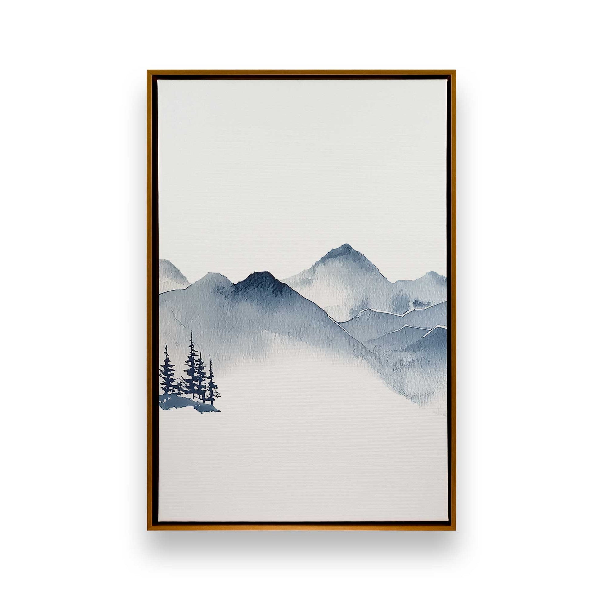 [Color:Polished Gold], Picture of art in a Polished Gold frame
