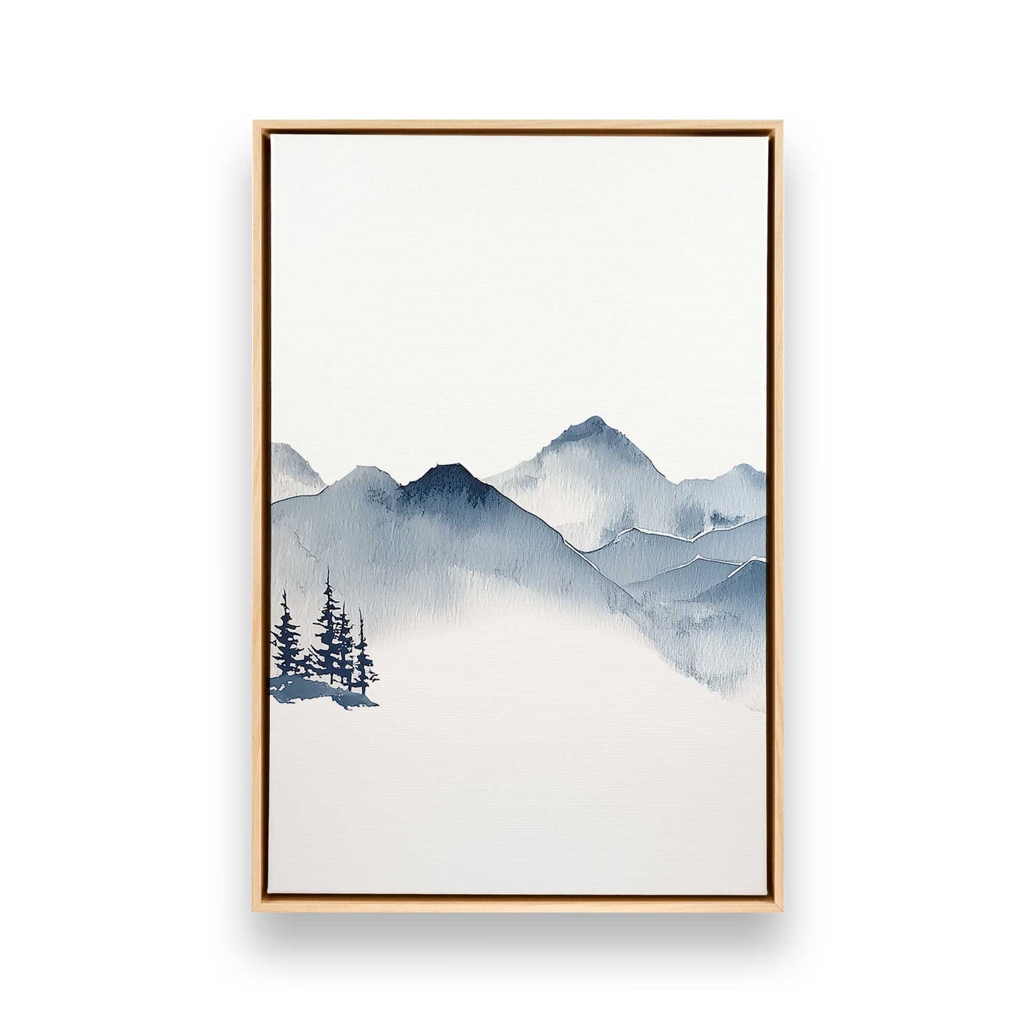 [Color:American Maple], Picture of art in a American Maple frame