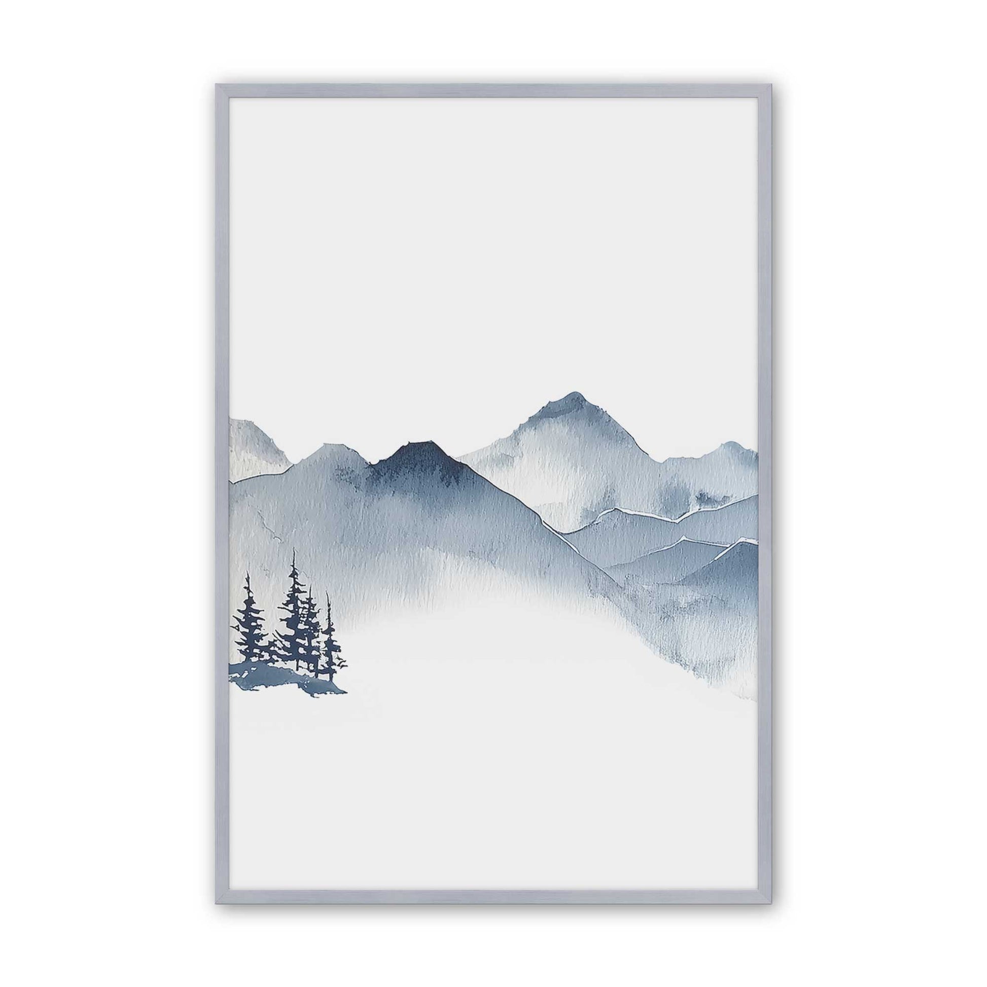 [Color:Polished Chrome], Picture of art in a Polished Chrome frame