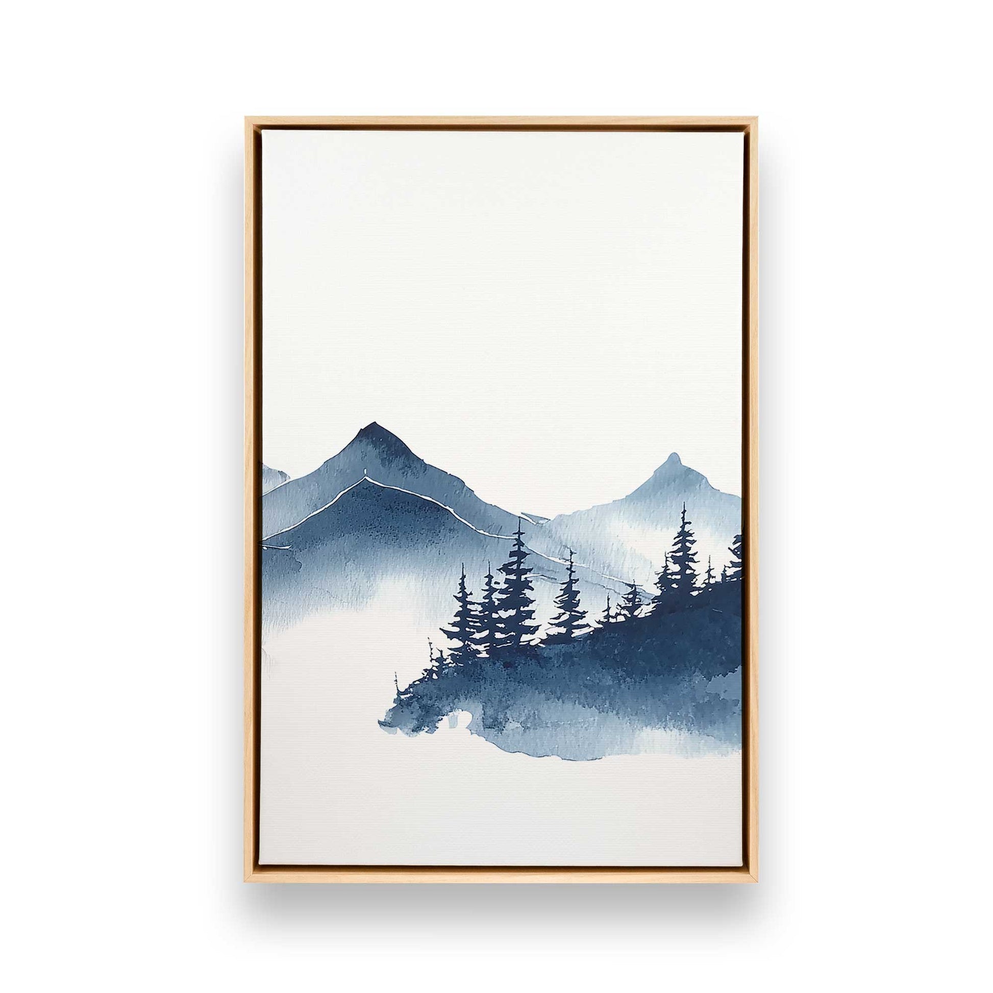 [Color:American Maple], Picture of art in a American Maple frame