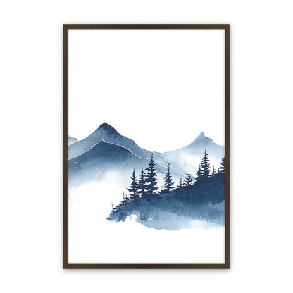 [Color:Belvinder Brown], Picture of art in a Belvinder Brown frame