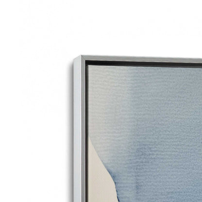 [Color:Polished Chrome], Picture of art in a Polished Chrome frame at an angle