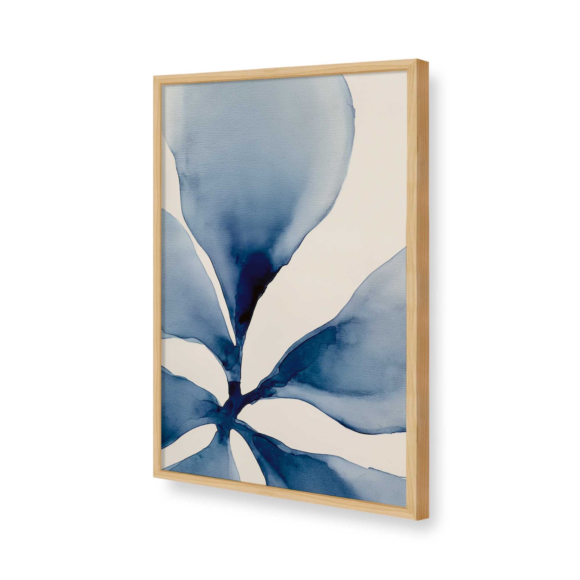 [Color:American Maple], Picture of art in a American Maple frame of the corner