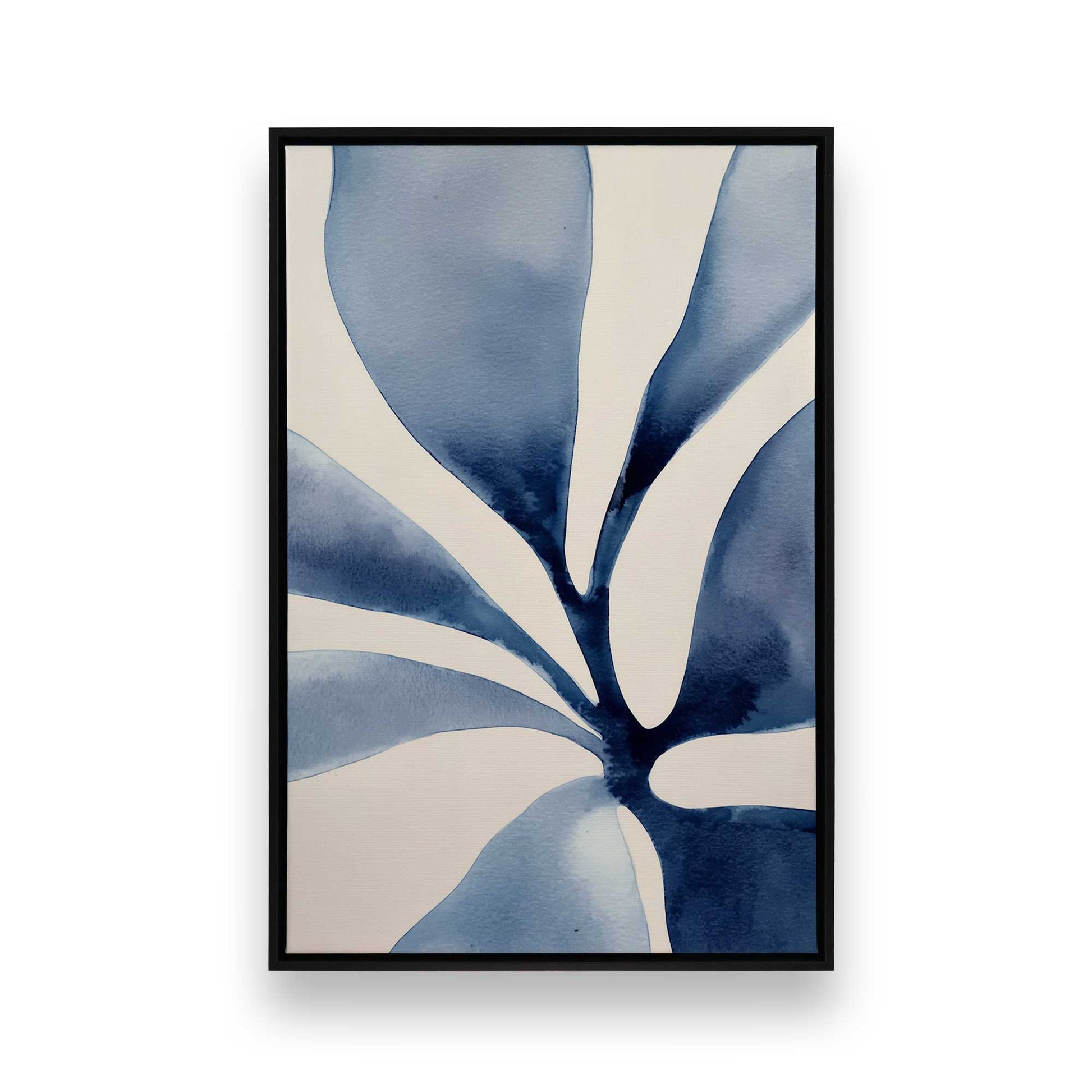 [Color:Satin Black], Picture of art in a Satin Black frame
