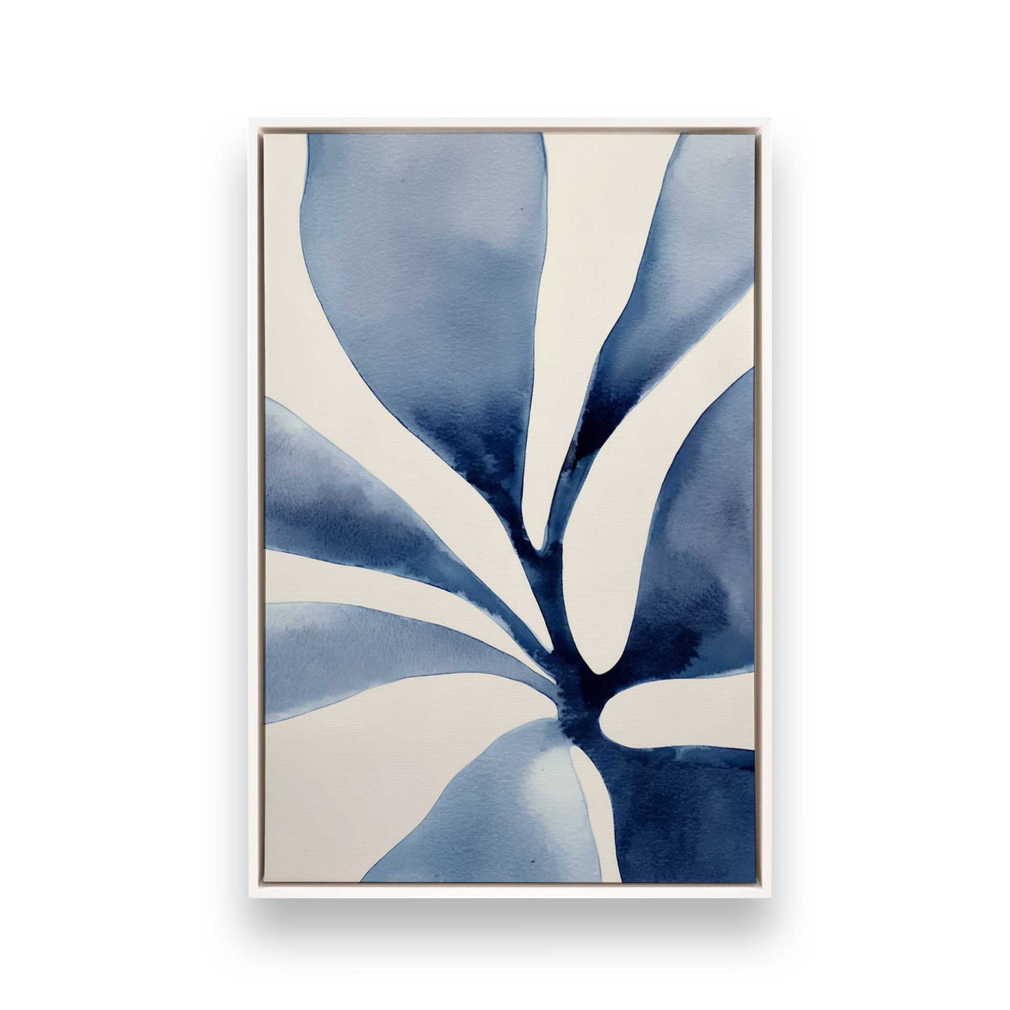 [Color:Opaque White], Picture of art in a White frame